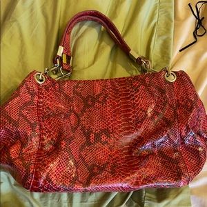 Pink stylish hand bag